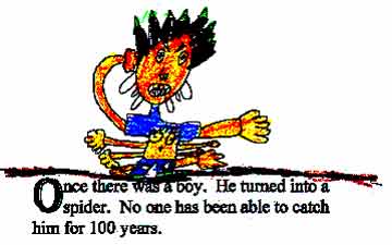 Once there was a boy who turned into